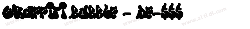 Graffiti Bubble - De字体转换